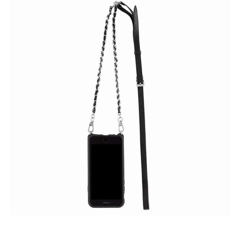 Handyhülle Victoria Fittings Silber mit Kette für iPhone 10 Black, Farbe: schwarz, Marke: Vaultskin, EAN: 5060624030550, Abmessungen in cm: 7.3x14.5x2, Bild 7 von 9