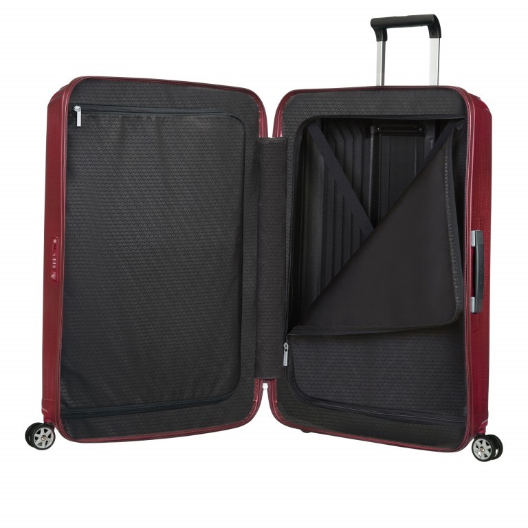 Koffer Lite-Box Spinner 69 Red, Farbe: rot/weinrot, Marke: Samsonite, EAN: 5414847725906, Abmessungen in cm: 46x69x27, Bild 5 von 12