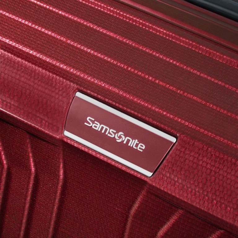Koffer Lite-Box Spinner 69 Red, Farbe: rot/weinrot, Marke: Samsonite, EAN: 5414847725906, Abmessungen in cm: 46x69x27, Bild 9 von 12
