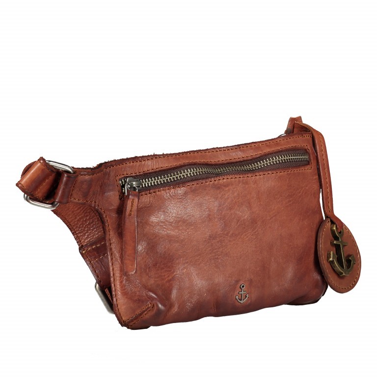 Gürteltasche Anchor-Love Nikita B3.9112 Charming Cognac, Farbe: cognac, Marke: Harbour 2nd, EAN: 4046478037922, Abmessungen in cm: 20x13x1, Bild 2 von 7