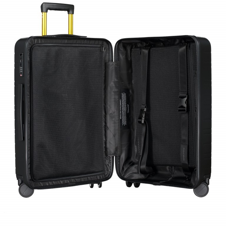 Koffer BVB Edition H6 mit Powerbank Größe 64 cm Black Yellow, Farbe: schwarz, Marke: Horizn Studios, EAN: 4260447326361, Abmessungen in cm: 46x64x23, Bild 6 von 9