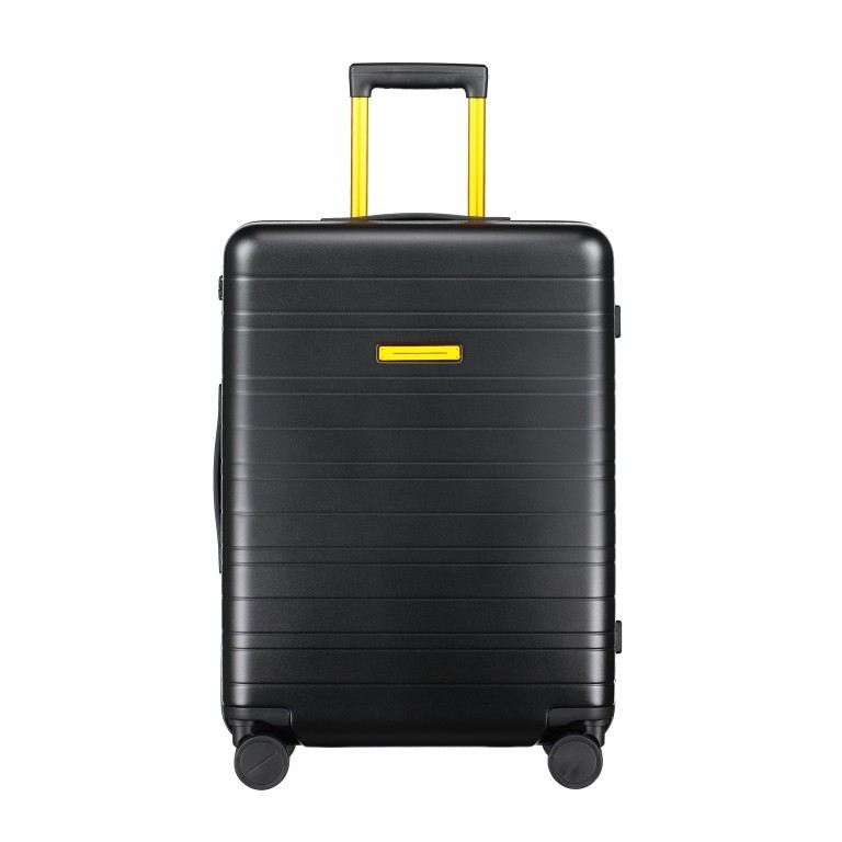Koffer BVB Edition H6 mit Powerbank Größe 64 cm Black Yellow, Farbe: schwarz, Marke: Horizn Studios, EAN: 4260447326361, Abmessungen in cm: 46x64x23, Bild 1 von 9