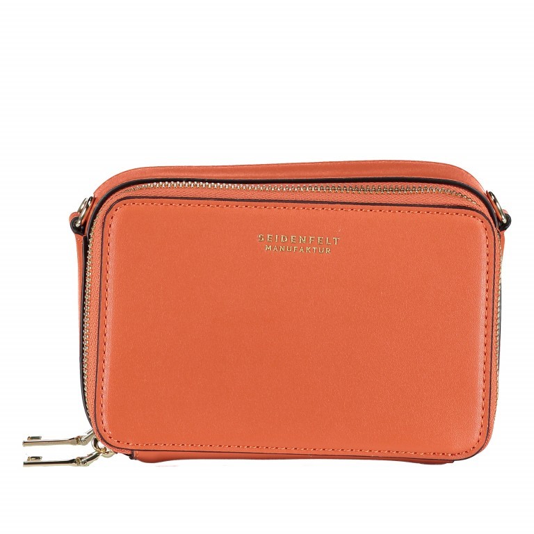 Umhängetasche Falun Orange, Farbe: orange, Marke: Seidenfelt, EAN: 4251634256103, Abmessungen in cm: 17x12x7, Bild 1 von 10