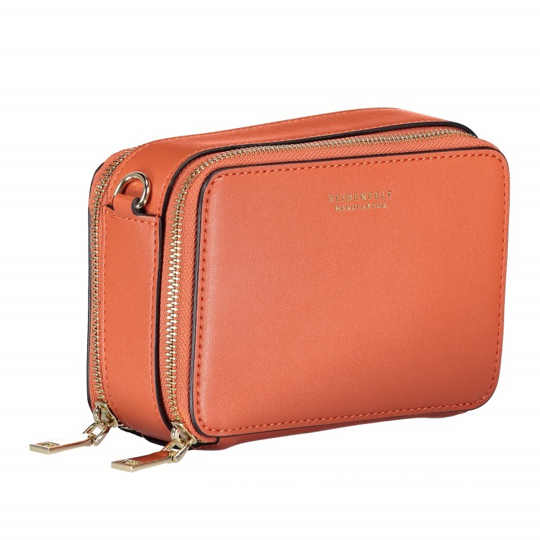 Umhängetasche Falun Orange, Farbe: orange, Marke: Seidenfelt, EAN: 4251634256103, Abmessungen in cm: 17x12x7, Bild 2 von 10