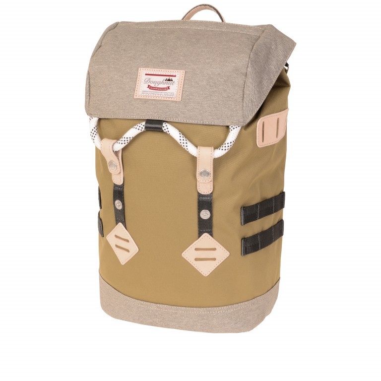 Rucksack Colorado Small Volumen 15 Liter Khaki Beige, Farbe: taupe/khaki, Marke: Doughnut, EAN: 4897065906578, Abmessungen in cm: 28x40x13.5, Bild 2 von 11