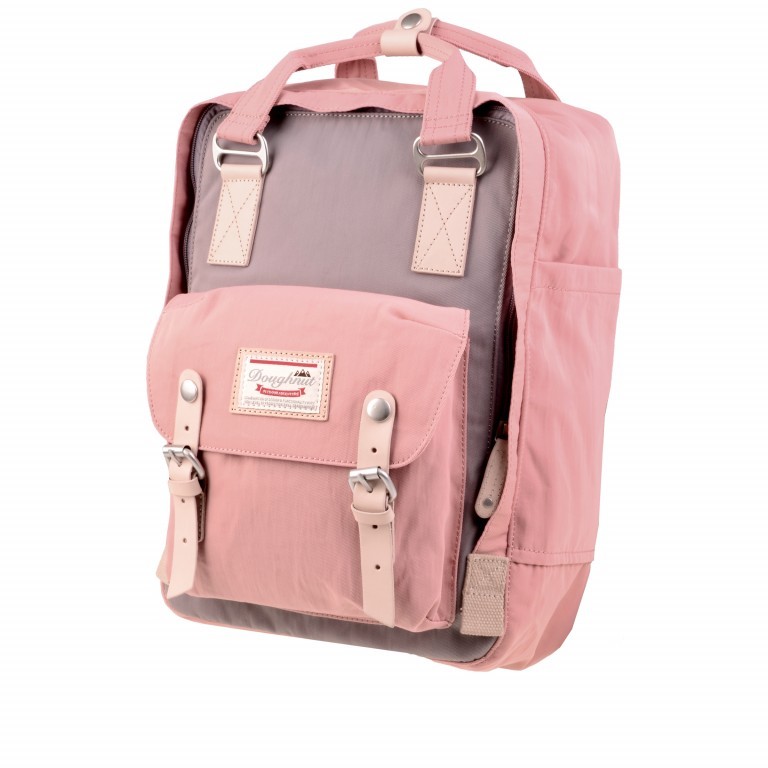 Rucksack Macaroon Bicolor Volumen 16 Liter Lavender Rose, Farbe: flieder/lila, Marke: Doughnut, EAN: 4897065904581, Abmessungen in cm: 28x38x11, Bild 2 von 8