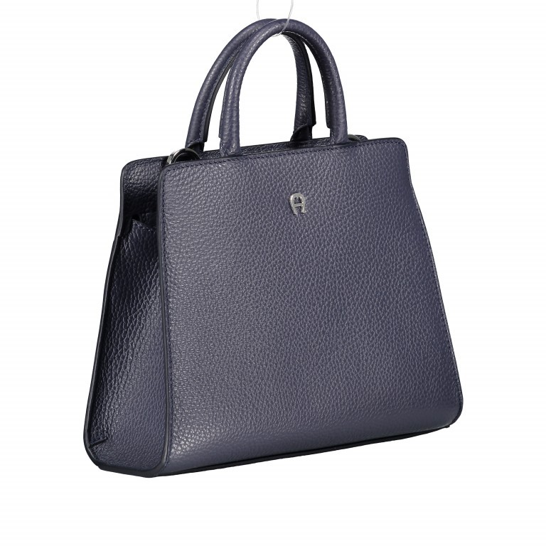 Handtasche Cybill 135-170 Marine, Farbe: blau/petrol, Marke: AIGNER, EAN: 4048392903772, Abmessungen in cm: 24.5x19x8, Bild 2 von 7