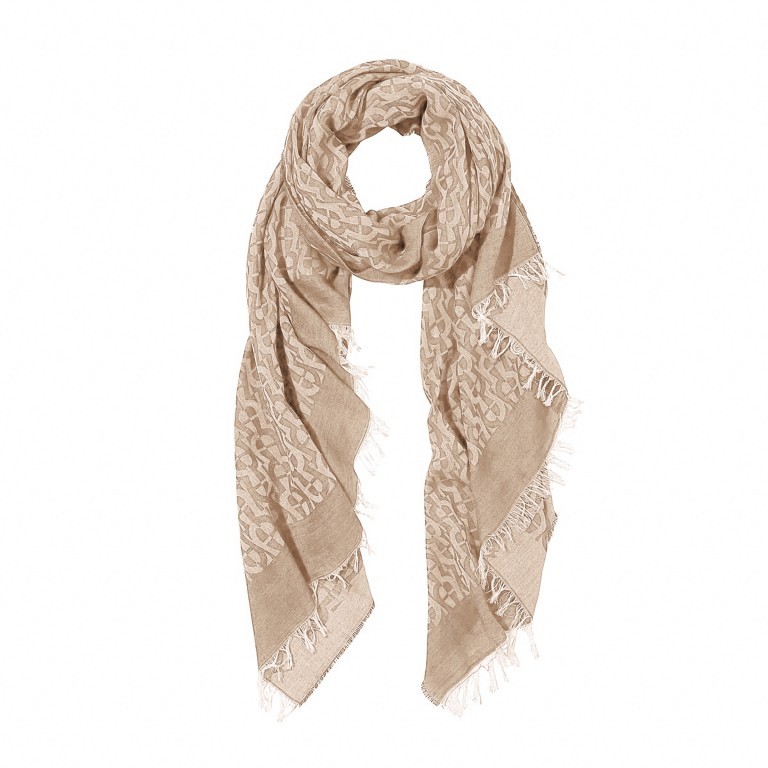 Schal Casual 242-591 Taupe, Farbe: taupe/khaki, Marke: AIGNER, EAN: 4055539131554, Abmessungen in cm: 160x180x0.1, Bild 1 von 6