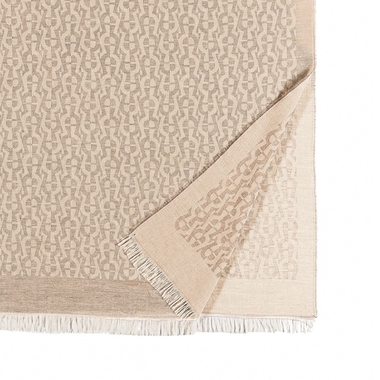 Schal Casual 242-591 Taupe, Farbe: taupe/khaki, Marke: AIGNER, EAN: 4055539131554, Abmessungen in cm: 160x180x0.1, Bild 6 von 6