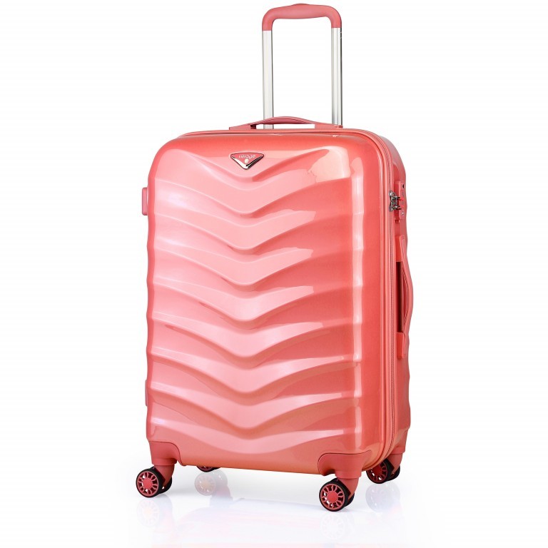 Trolley SEAGULL-M 66cm Hot Coral, Farbe: orange, Marke: Verage, EAN: 6970175637759, Abmessungen in cm: 45x66x30, Bild 2 von 13