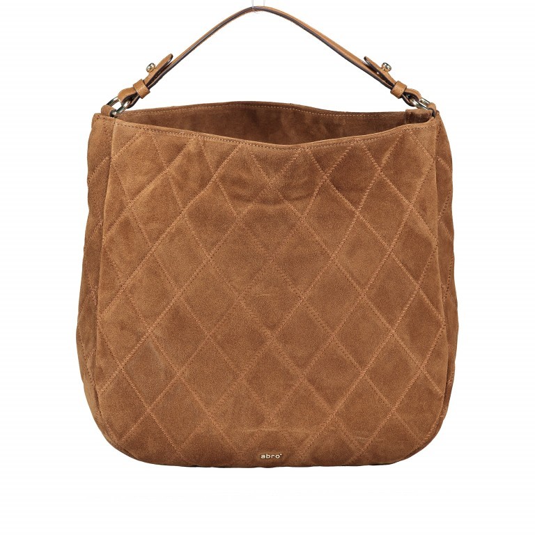 Tasche Suede Honey, Farbe: cognac, Marke: Abro, EAN: 4061724100649, Abmessungen in cm: 34x32x11, Bild 1 von 8