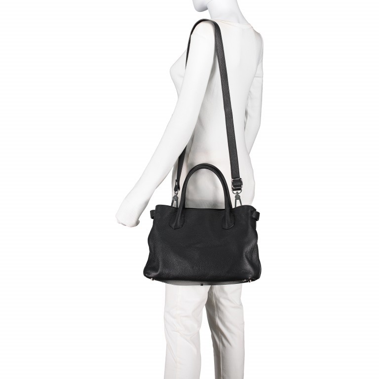 Handtasche Adria Zinc, Farbe: taupe/khaki, Marke: Abro, EAN: 4061724127097, Abmessungen in cm: 32x22x14, Bild 4 von 8