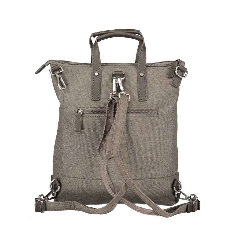 Rucksack Bergen X-Change Xs 3-in-1-Funktion Midbrown, Farbe: cognac, Marke: Jost, EAN: 4025307759594, Abmessungen in cm: 29x32x10, Bild 5 von 10