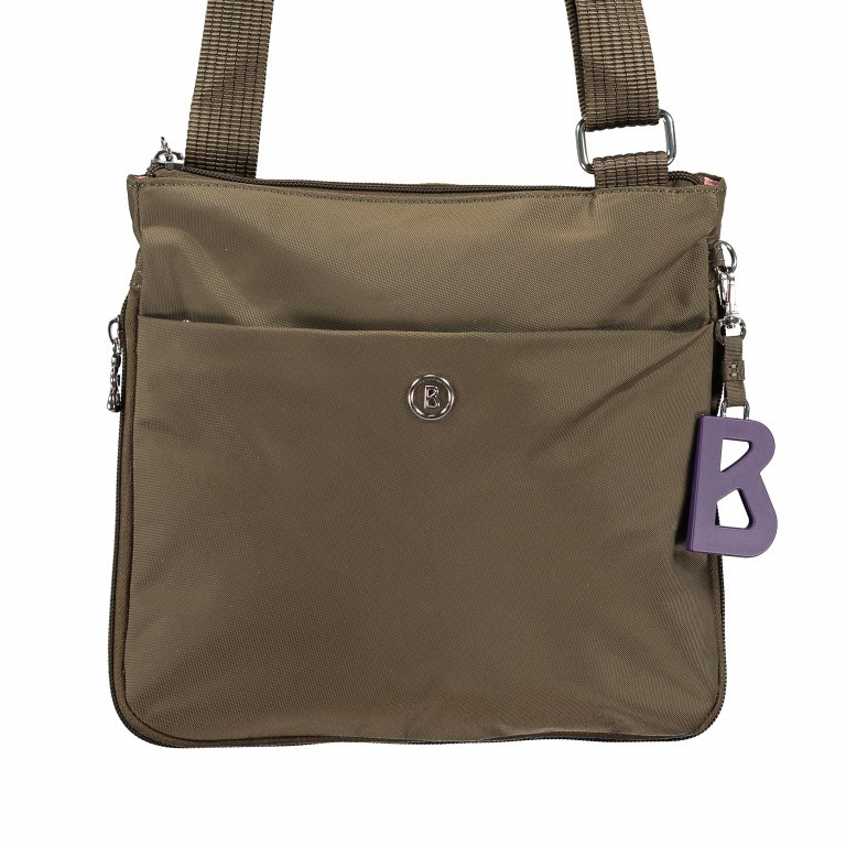 Umhängetasche Verbier Serena Khaki, Farbe: taupe/khaki, Marke: Bogner, EAN: 4053533756629, Abmessungen in cm: 25x24x7, Bild 1 von 7