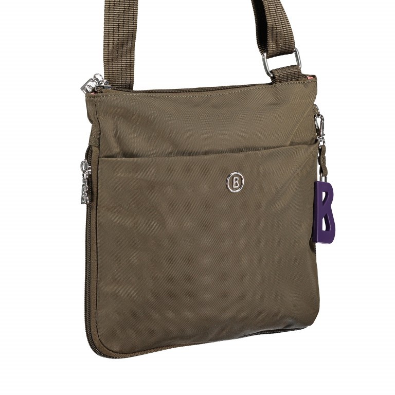 Umhängetasche Verbier Serena Khaki, Farbe: taupe/khaki, Marke: Bogner, EAN: 4053533756629, Abmessungen in cm: 25x24x7, Bild 2 von 7