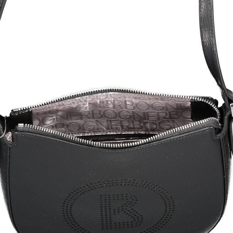 Umhängetasche Zürs Klara Black, Farbe: schwarz, Marke: Bogner, EAN: 4053533737116, Abmessungen in cm: 24x23x6, Bild 6 von 6
