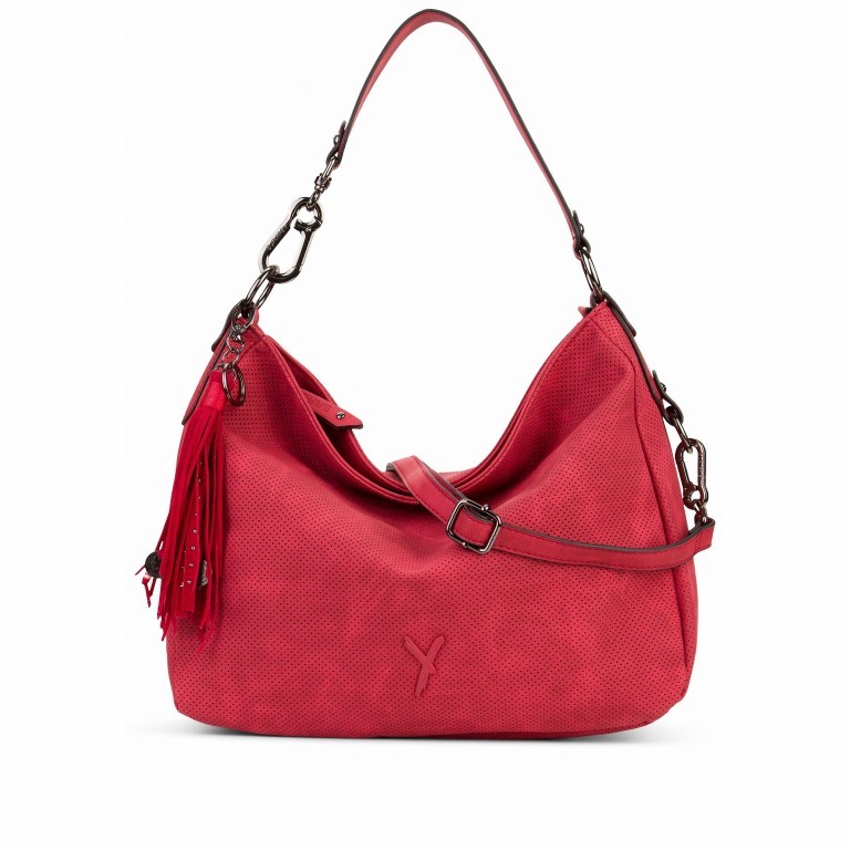 Beuteltasche Romy 11587 Red, Farbe: rot/weinrot, Marke: Suri Frey, EAN: 4056185108815, Abmessungen in cm: 34x29x14, Bild 1 von 6