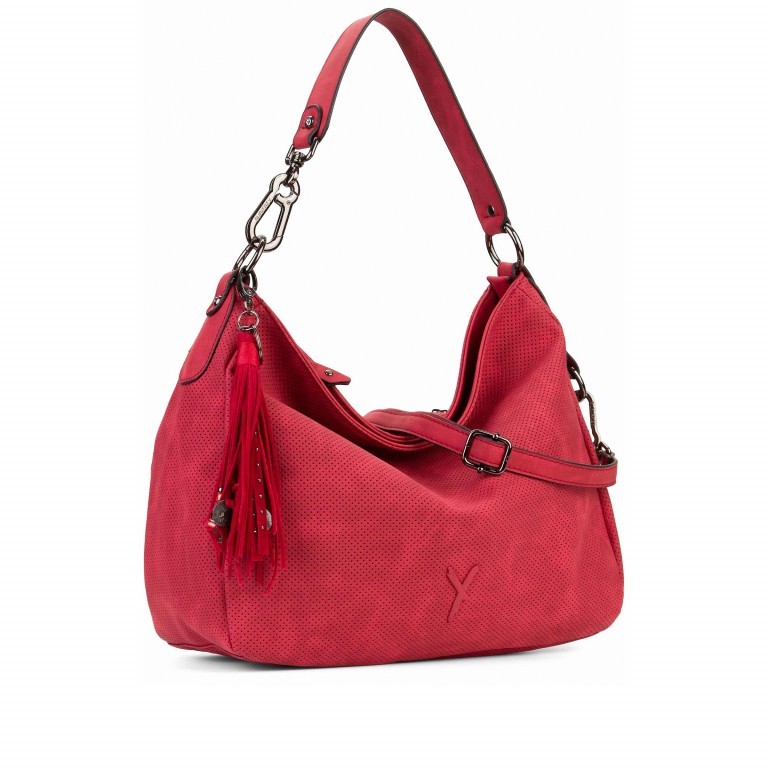 Beuteltasche Romy 11587 Red, Farbe: rot/weinrot, Marke: Suri Frey, EAN: 4056185108815, Abmessungen in cm: 34x29x14, Bild 2 von 6
