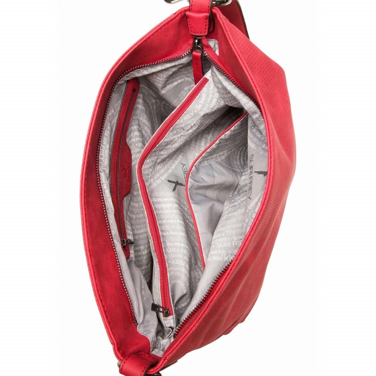 Beuteltasche Romy 11587 Red, Farbe: rot/weinrot, Marke: Suri Frey, EAN: 4056185108815, Abmessungen in cm: 34x29x14, Bild 6 von 6