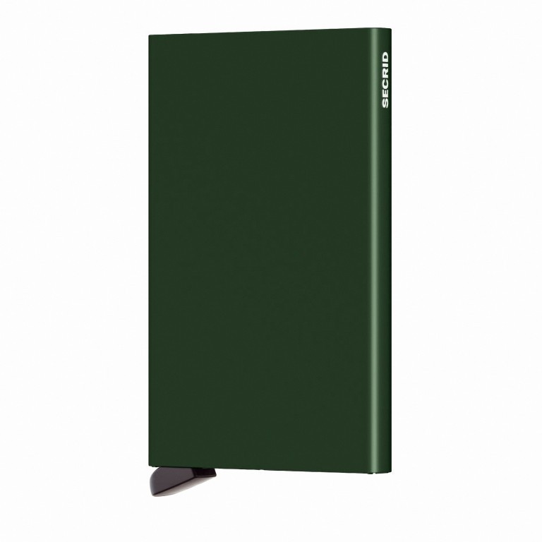 Kartenetui Cardprotector Green, Farbe: grün/oliv, Marke: Secrid, EAN: 8718215286981, Abmessungen in cm: 6.3x10.2x0.8, Bild 2 von 4