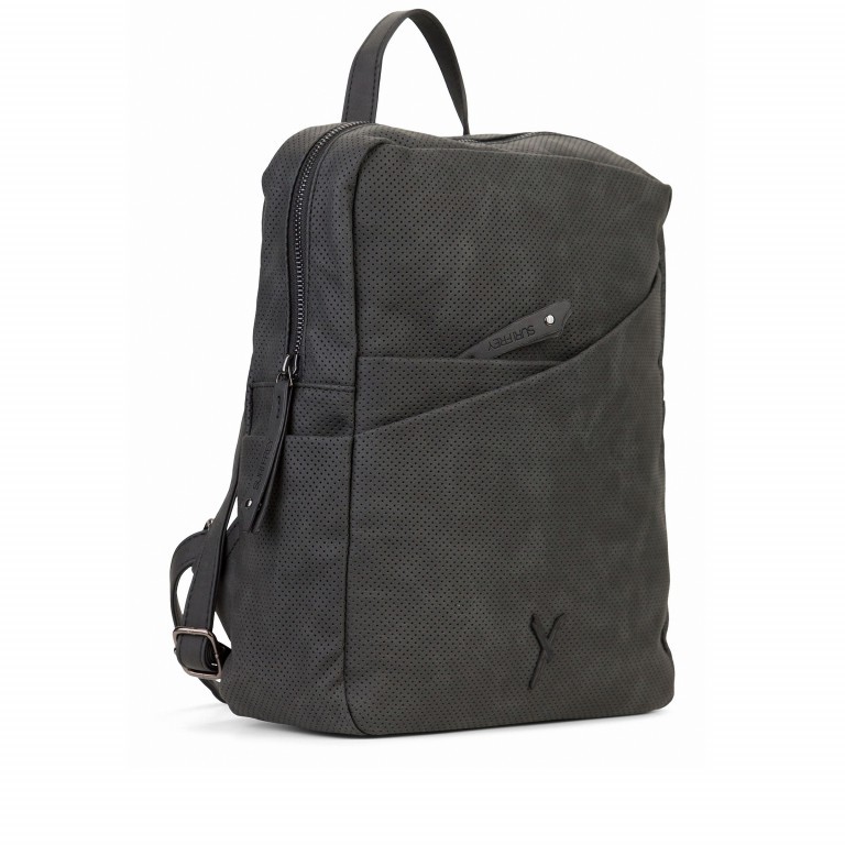 Rucksack Romy 11893 Black, Farbe: schwarz, Marke: Suri Frey, EAN: 4056185104930, Abmessungen in cm: 24x31.5x11, Bild 2 von 9