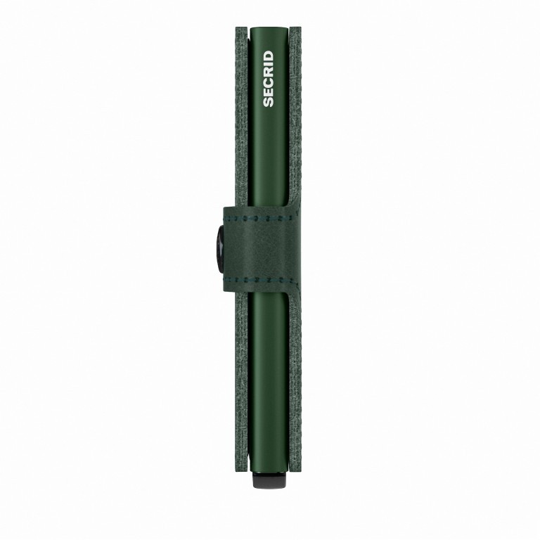 Geldbörse Miniwallet Original mit RFID-Schutz Green, Farbe: grün/oliv, Marke: Secrid, EAN: 8718215286707, Abmessungen in cm: 6.8x10.2x2.1, Bild 2 von 5