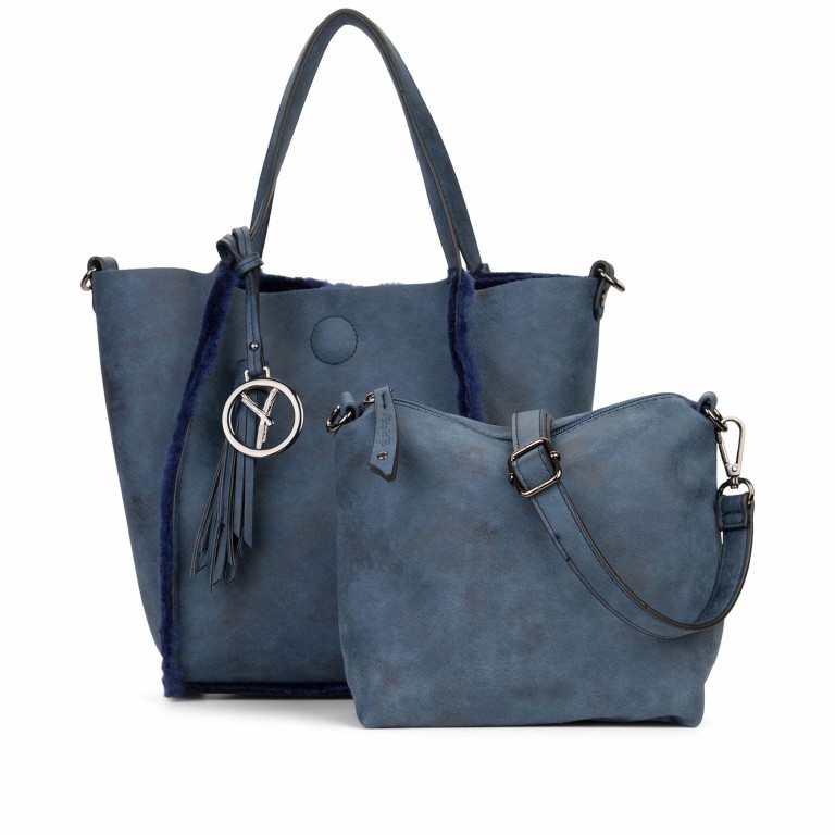 Shopper Nessy 12001 Blue, Farbe: blau/petrol, Marke: Suri Frey, EAN: 4056185108280, Bild 10 von 13