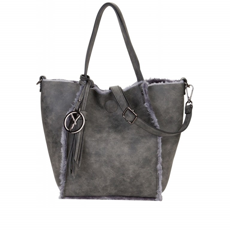 Shopper Nessy 12001 Dark Grey, Farbe: grau, Marke: Suri Frey, EAN: 4056185108327, Bild 2 von 13