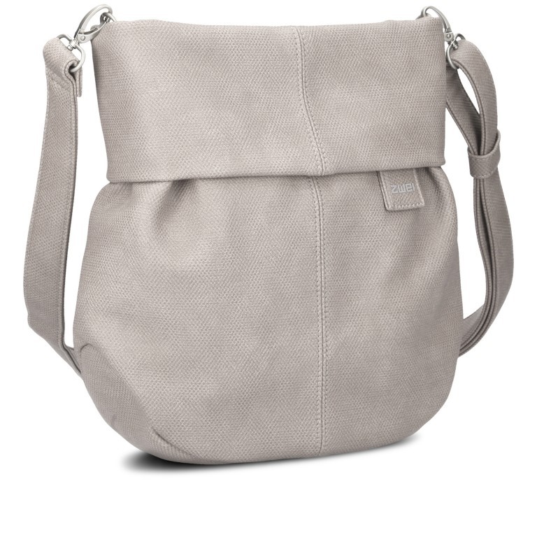 Umhängetasche Mademoiselle M100 Canvas Taupe, Farbe: taupe/khaki, Marke: Zwei, EAN: 4250257919860, Abmessungen in cm: 27x30x9, Bild 2 von 8