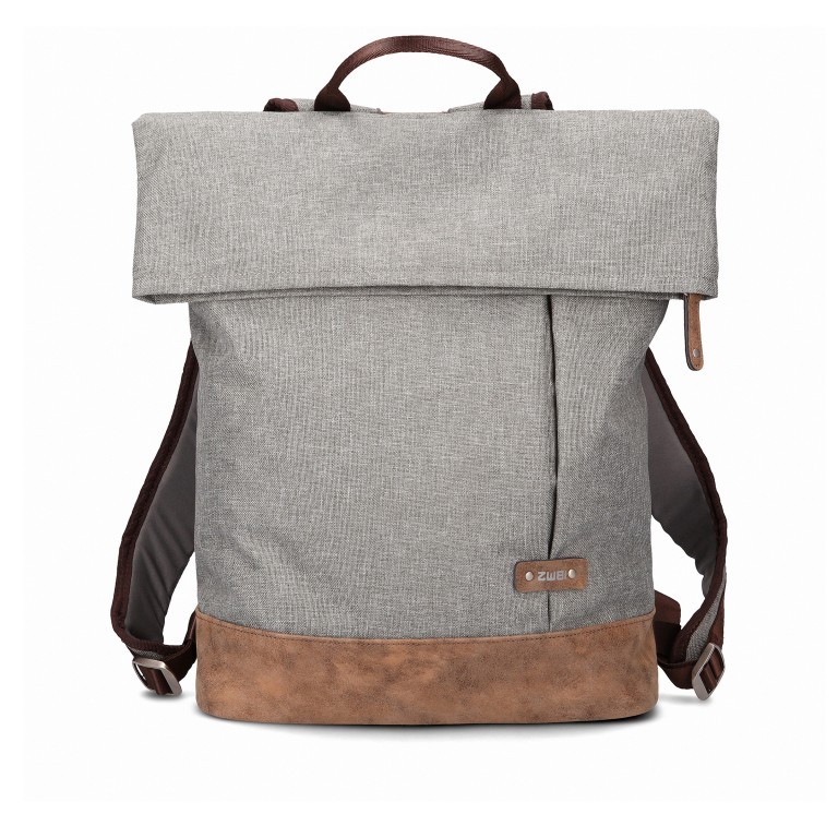 Rucksack Olli O25 Ice, Farbe: grau, Marke: Zwei, EAN: 4250257919310, Abmessungen in cm: 37x41x18, Bild 1 von 5