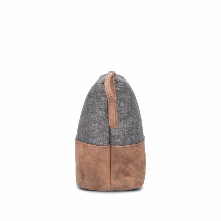 Kulturbeutel Olli ON6 Stone, Farbe: anthrazit, Marke: Zwei, EAN: 4250257918498, Abmessungen in cm: 26x18x10.5, Bild 3 von 5