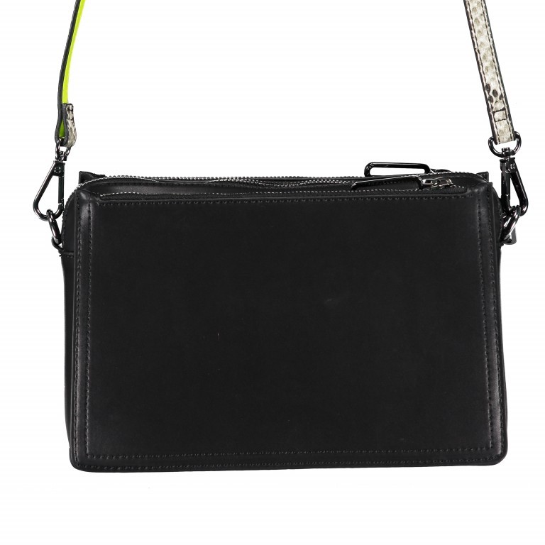 Crossover Bag Albanyroad Herzniete Black, Farbe: schwarz, Marke: Stuff Maker, EAN: 4251578303147, Abmessungen in cm: 24x16.5x7, Bild 3 von 7