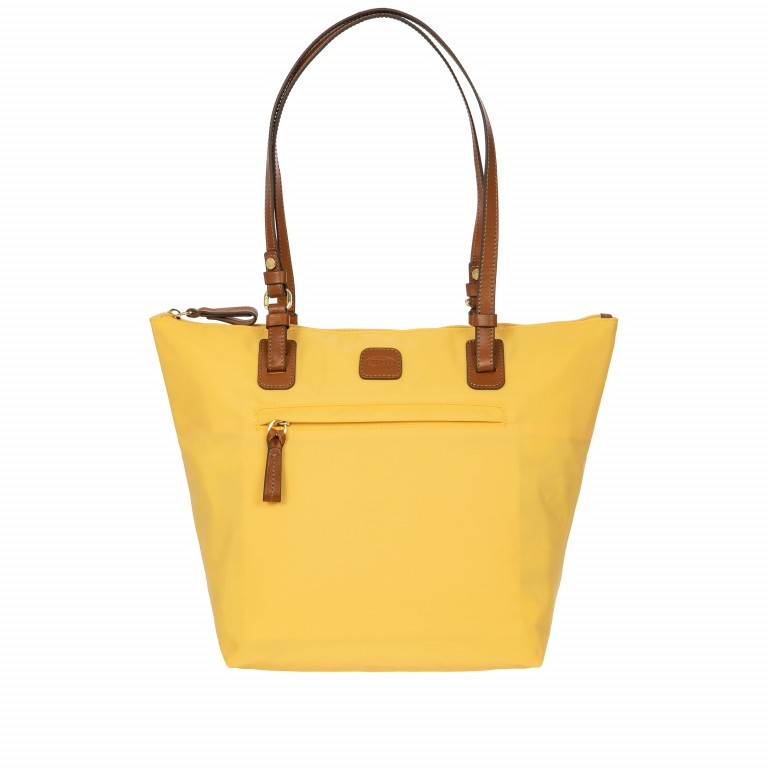 Shopper X-BAG & X-Travel 3 in 1 Größe M Zitrone, Farbe: gelb, Marke: Brics, EAN: 8016623106069, Abmessungen in cm: 30x26x16, Bild 1 von 8