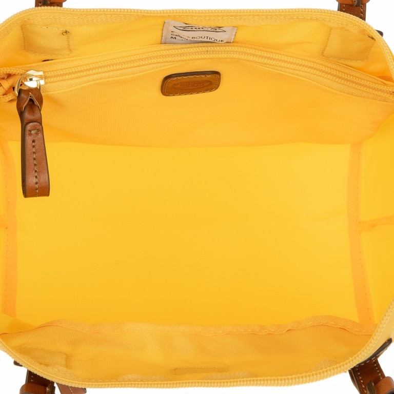 Shopper X-BAG & X-Travel 3 in 1 Größe M Zitrone, Farbe: gelb, Marke: Brics, EAN: 8016623106069, Abmessungen in cm: 30x26x16, Bild 6 von 8