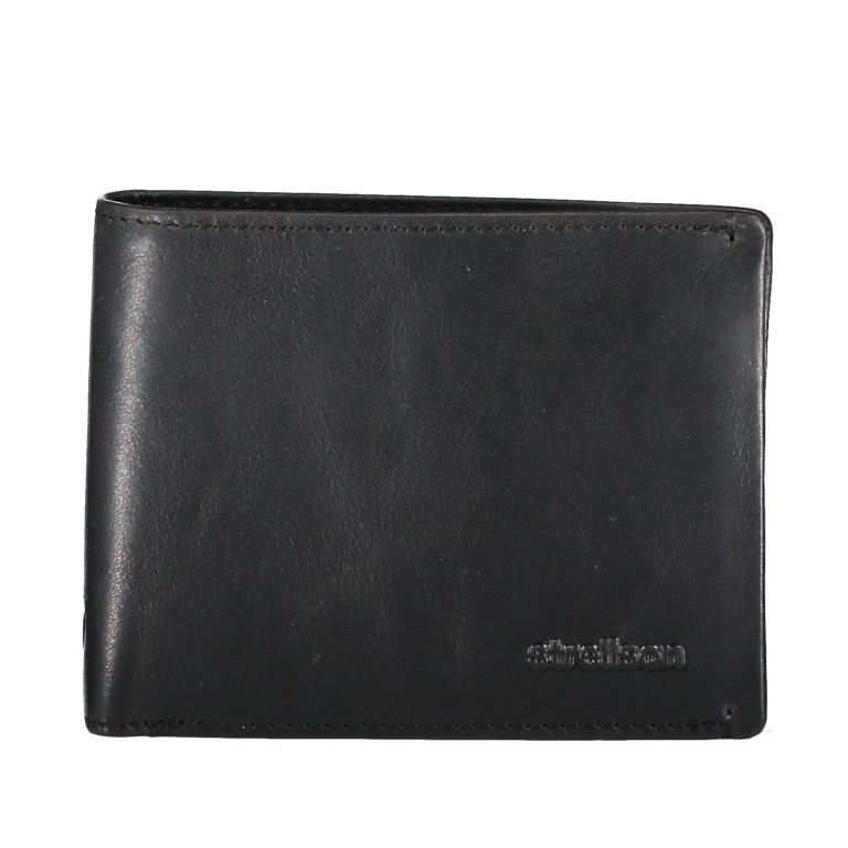 Geldbörse Goldhawk Billfold H7 Black, Farbe: schwarz, Marke: Strellson, EAN: 4053533700608, Abmessungen in cm: 12.5x10x2.5, Bild 1 von 4