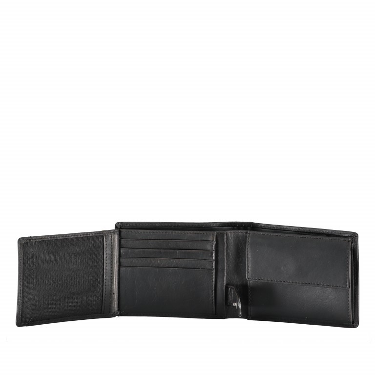 Geldbörse Goldhawk Billfold H7 Black, Farbe: schwarz, Marke: Strellson, EAN: 4053533700608, Abmessungen in cm: 12.5x10x2.5, Bild 4 von 4