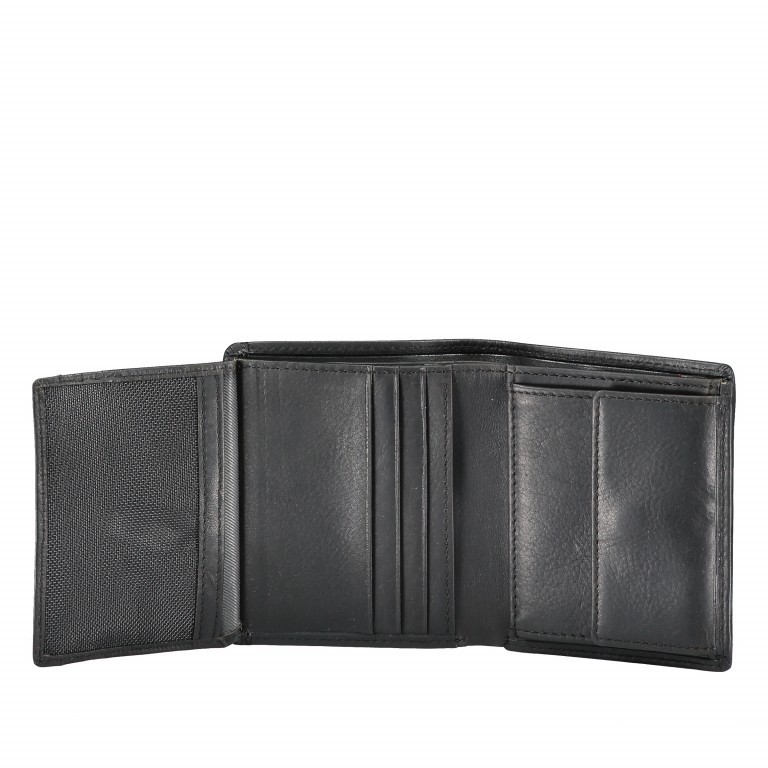 Geldbörse Goldhawk Billfold Q6 Black, Farbe: schwarz, Marke: Strellson, EAN: 4053533700622, Abmessungen in cm: 9.5x10.5x2, Bild 4 von 4