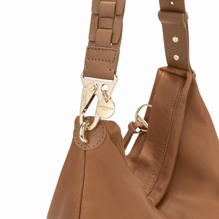 Beuteltasche Dive DV Hobo Tiger Beige, Farbe: cognac, Marke: Liebeskind Berlin, EAN: 4058629114161, Abmessungen in cm: 42.5x43.5x2, Bild 5 von 5