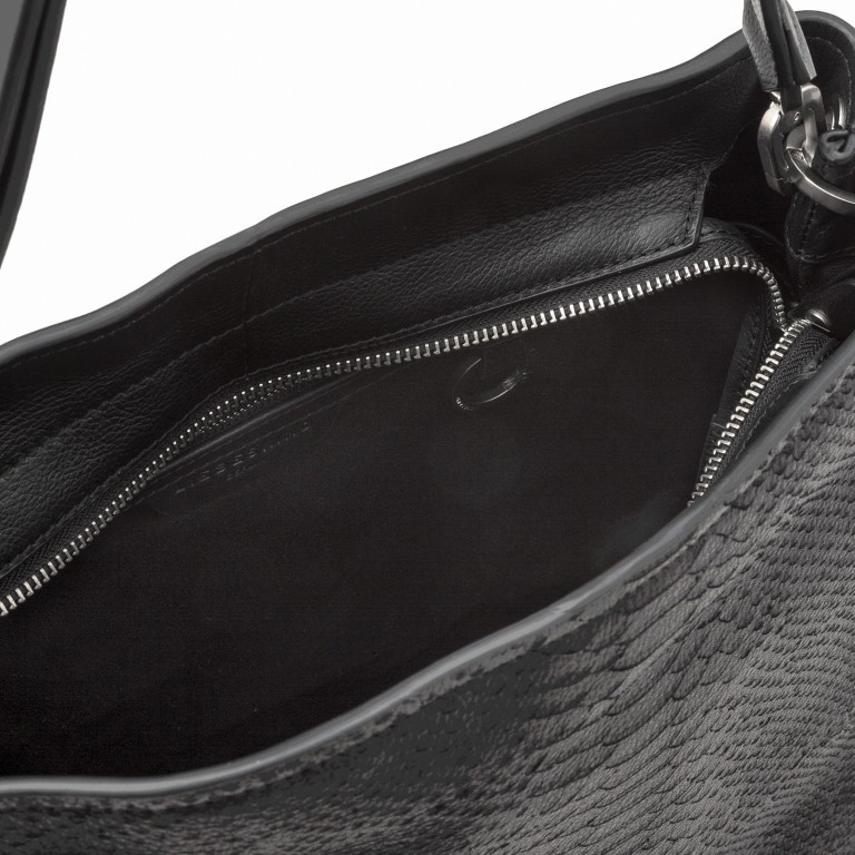 Beuteltasche Scouri 2 Hobo M Black, Farbe: schwarz, Marke: Liebeskind Berlin, EAN: 4058629115366, Abmessungen in cm: 29x35x13, Bild 4 von 5