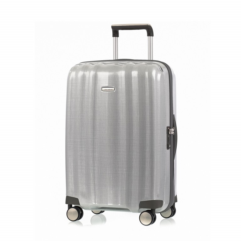 Koffer lite-cube Spinner 68 Silver, Farbe: grau, Marke: Samsonite, EAN: 5414847924477, Abmessungen in cm: 45x68x25.5, Bild 1 von 8