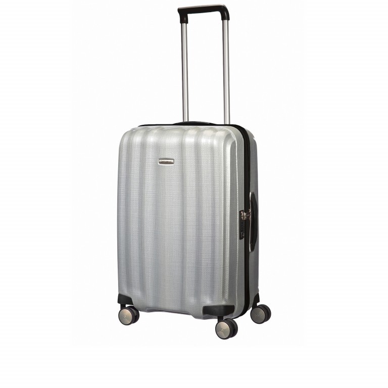 Koffer lite-cube Spinner 68 Silver, Farbe: grau, Marke: Samsonite, EAN: 5414847924477, Abmessungen in cm: 45x68x25.5, Bild 4 von 8