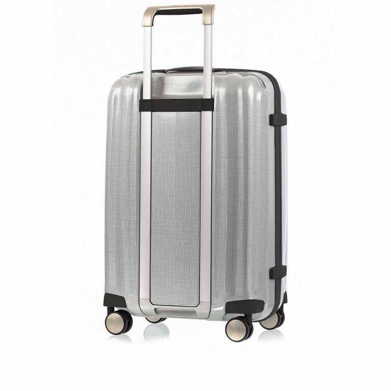 Koffer lite-cube Spinner 68 Silver, Farbe: grau, Marke: Samsonite, EAN: 5414847924477, Abmessungen in cm: 45x68x25.5, Bild 2 von 8