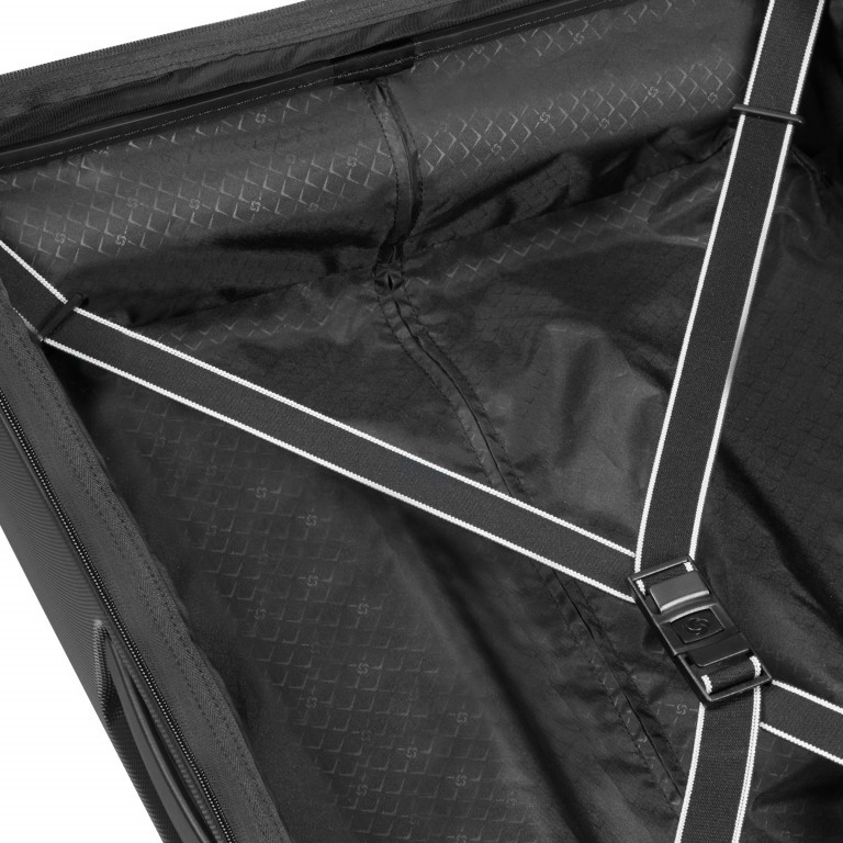 Koffer Prodigy Spinner 69 Black, Farbe: schwarz, Marke: Samsonite, EAN: 5414847962493, Abmessungen in cm: 46x69x29, Bild 7 von 12