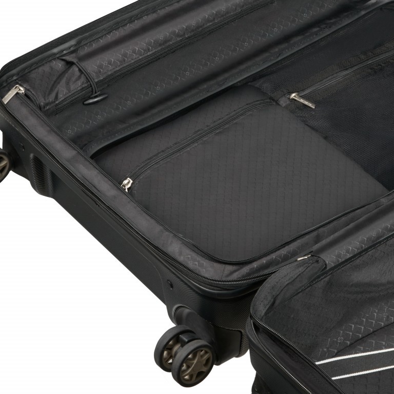 Koffer Prodigy Spinner 69 Black, Farbe: schwarz, Marke: Samsonite, EAN: 5414847962493, Abmessungen in cm: 46x69x29, Bild 8 von 12