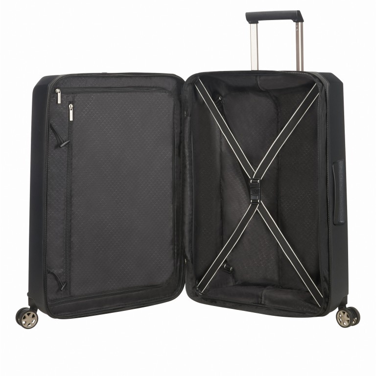 Koffer Prodigy Spinner 75 Black, Farbe: schwarz, Marke: Samsonite, EAN: 5414847962523, Abmessungen in cm: 50x75x31, Bild 3 von 12