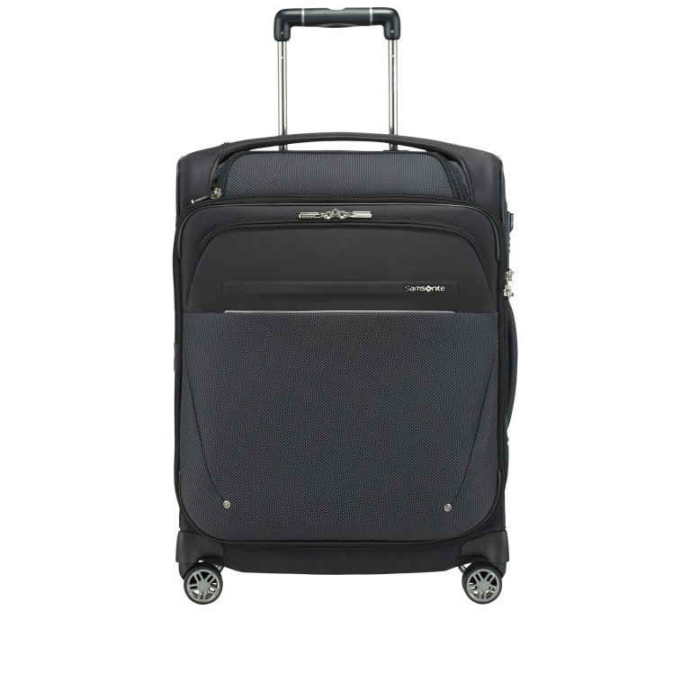 Koffer B-Lite Icon Spinner 55 mit Toppocket Black, Farbe: schwarz, Marke: Samsonite, EAN: 5414847969270, Bild 2 von 10