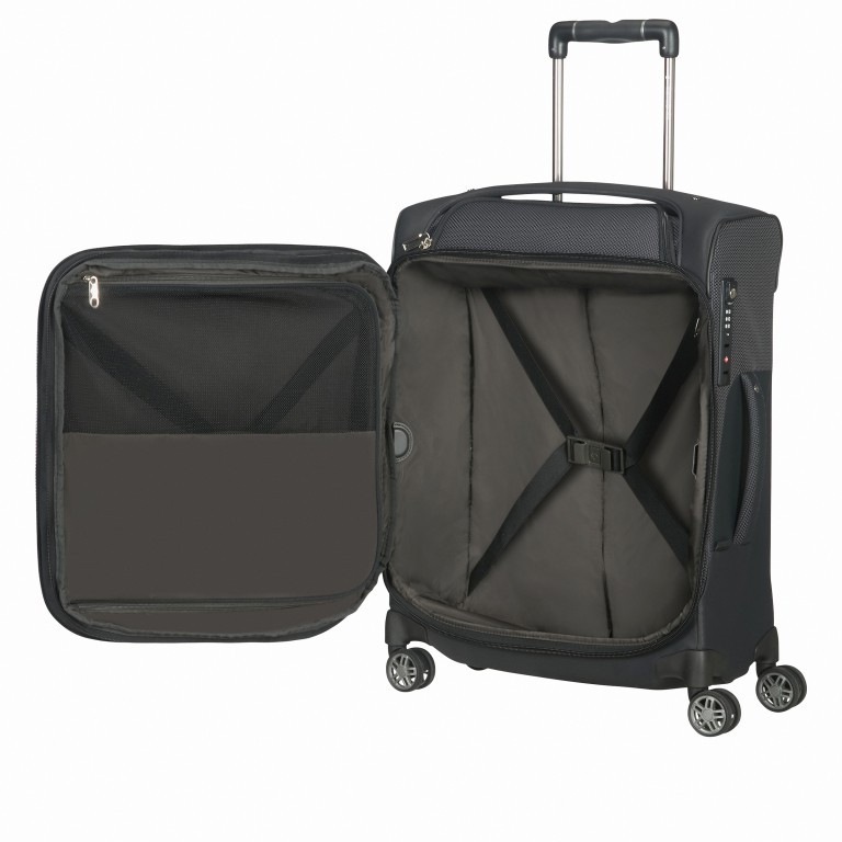 Koffer B-Lite Icon Spinner 55 mit Toppocket Black, Farbe: schwarz, Marke: Samsonite, EAN: 5414847969270, Bild 7 von 10