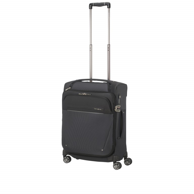 Koffer B-Lite Icon Spinner 55 mit Toppocket Black, Farbe: schwarz, Marke: Samsonite, EAN: 5414847969270, Bild 8 von 10
