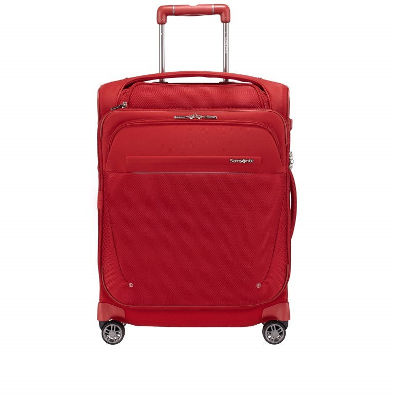 Koffer B-Lite Icon Spinner 55 mit Toppocket Red, Farbe: rot/weinrot, Marke: Samsonite, EAN: 5414847964053, Bild 2 von 10