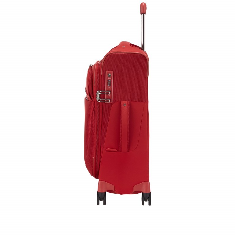 Koffer B-Lite Icon Spinner 55 mit Toppocket Red, Farbe: rot/weinrot, Marke: Samsonite, EAN: 5414847964053, Bild 4 von 10